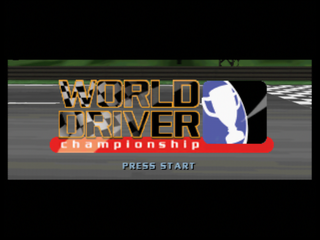 World Driver Championship (USA) - Title Screen
