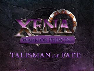 Xena - Warrior Princess - The Talisman of Fate (USA) - Title Screen