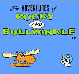 Adventures of Rocky and Bullwinkle and Friends, The (USA) - Title Screen