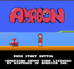 Amagon (USA) - Title Screen