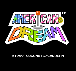 American Dream (Tr) - Title Screen