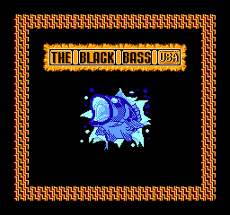 Black Bass, The (USA) - Title Screen