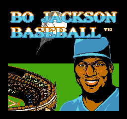 Bo Jackson Baseball (USA) - Title Screen