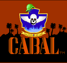 Cabal (USA) - Title Screen