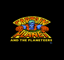 Captain Planet and the Planeteers (USA) - Title Screen