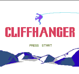 Cliffhanger (USA) - Title Screen