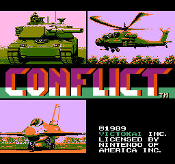 Conflict (USA) - Title Screen