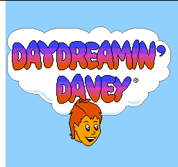 Day Dreamin' Davey (USA) - Title Screen