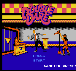 Double Dare (USA) - Title Screen