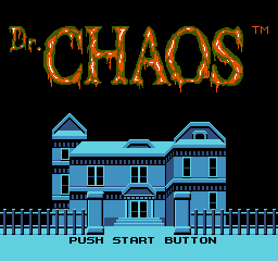 Dr. Chaos (USA) - Title Screen