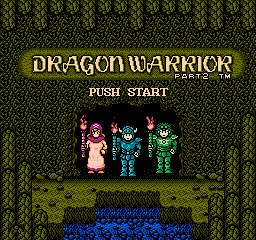 Dragon Warrior II (USA) - Title Screen