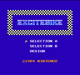 Excitebike (Japan, USA) (En) (Animal Crossing) - Title Screen