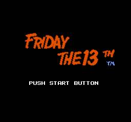 Friday the 13th (USA) - Title Screen