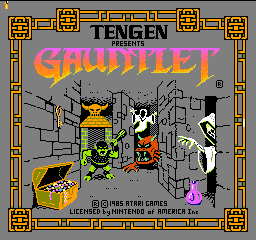 Gauntlet (USA) - Title Screen