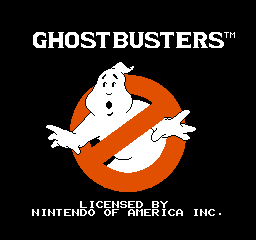 Ghostbusters (USA) - Title Screen
