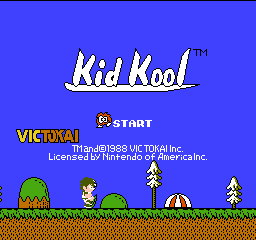 Kid Kool and the Quest for the Seven Wonder Herbs (USA) - Title Screen