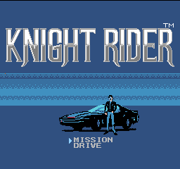 Knight Rider (USA) - Title Screen