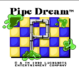 Pipe Dream (USA) - Title Screen