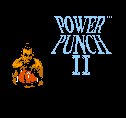 Power Punch II (USA) - Title Screen