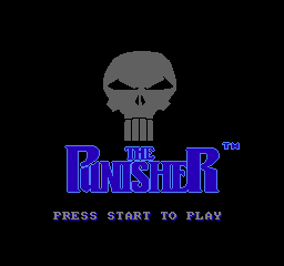 Punisher, The (USA) - Title Screen