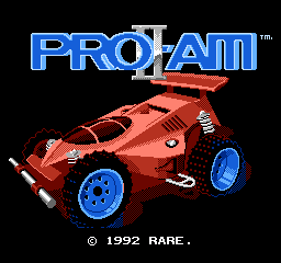 R.C. Pro-Am II (USA) - Title Screen