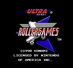 Rollergames (USA) - Title Screen