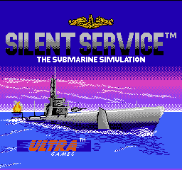 Silent Service (USA) (Rev 1) - Title Screen