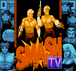 Smash T.V. (USA) - Title Screen