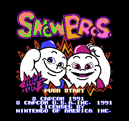 Snow Brothers (USA) - Title Screen