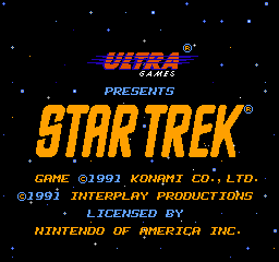 Star Trek - 25th Anniversary (USA) - Title Screen