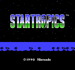 StarTropics (USA) - Title Screen