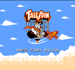 TaleSpin (World) (The Disney Afternoon Collection) - Title Screen