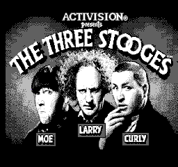 Three Stooges, The (USA) - Title Screen