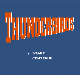 Thunderbirds (USA) - Title Screen