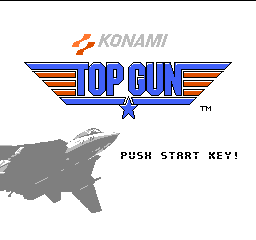 Top Gun (USA) (Rev 1) - Title Screen