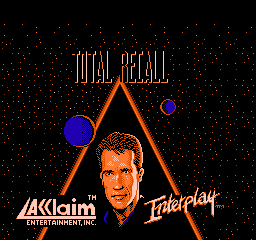 Total Recall (USA) - Title Screen