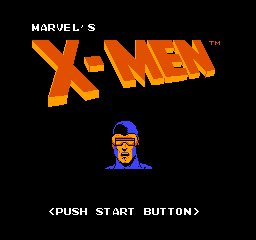 Uncanny X-Men, The (USA) - Title Screen