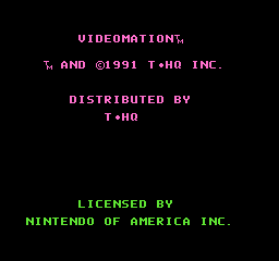 Videomation (USA) - Title Screen