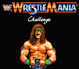 WWF WrestleMania - Challenge (USA) - Title Screen