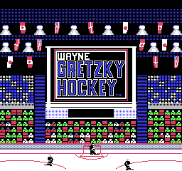 Wayne Gretzky Hockey (USA) - Title Screen