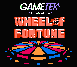 Wheel of Fortune Featuring Vanna White (USA) - Title Screen