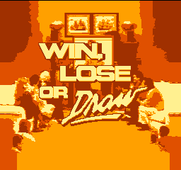 Win, Lose or Draw (USA) - Title Screen