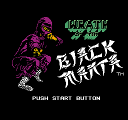 Wrath of the Black Manta (USA) (Rev 1) - Title Screen