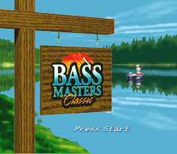 BASS Masters Classic (USA) - Title Screen