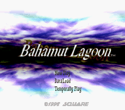 Bahamut Lagoon (tr) - Title Screen