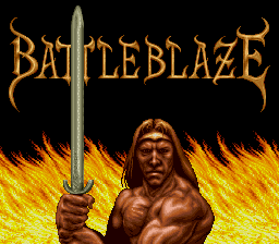 Battle Blaze (USA) - Title Screen