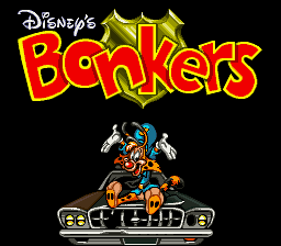 Bonkers (USA) - Title Screen