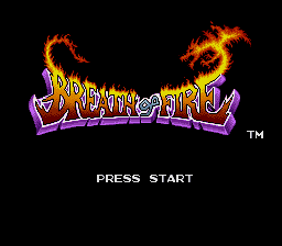 Breath of Fire (USA) - Title Screen