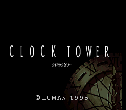 Clock Tower (tr) - Title Screen