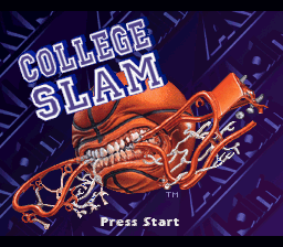 College Slam (USA) - Title Screen